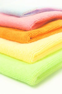 colored microfiber cloths for cleaning